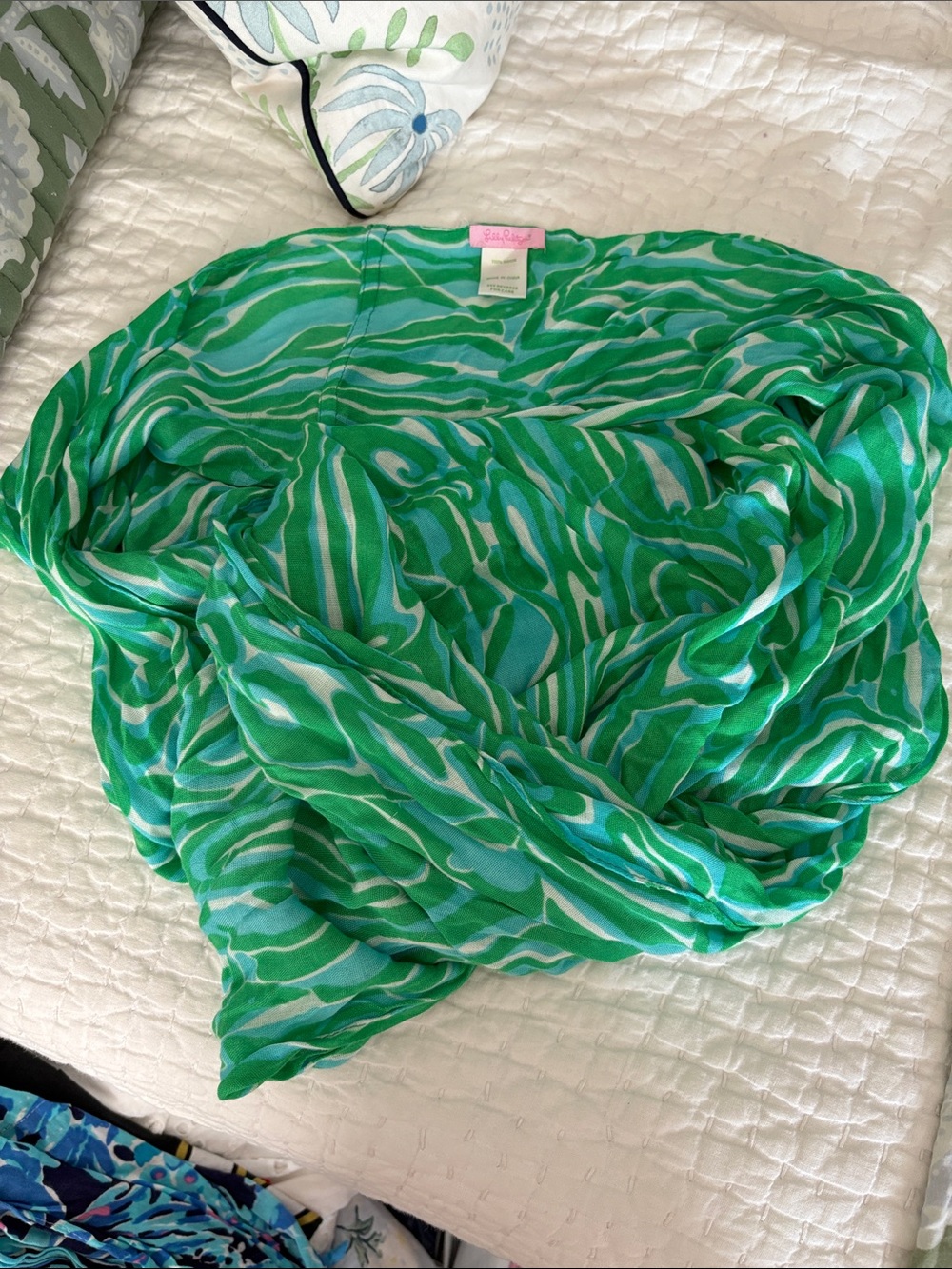 Lilly Pulitzer infinity scarf